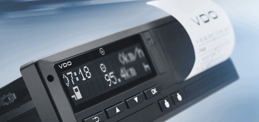 Тахограф на вантажному автомобілі